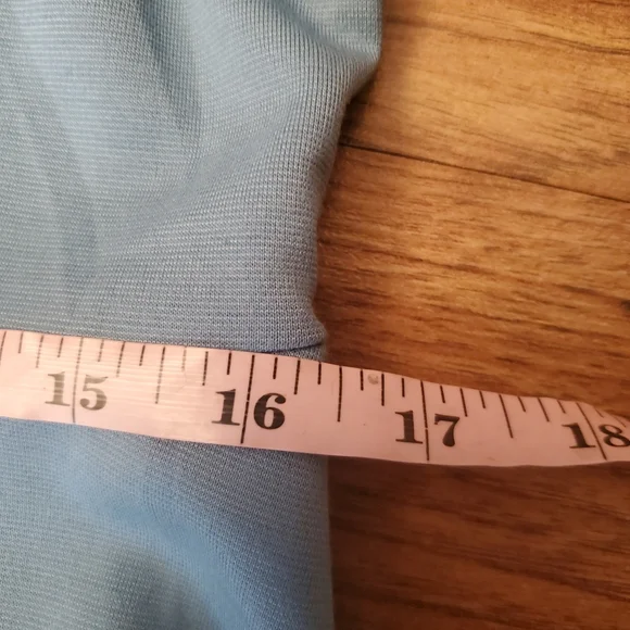 VINTAGE Forever 21 Midi Dress Large Blue Sleeveless - Picture 6 of 7